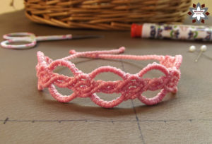 Macrame bracelet tutorial instructions