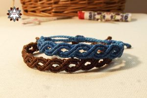 Tutorial: Double spiral bracelet – Macramotiv