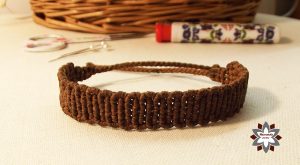 Macramotiv micro-macrame knotted bracelet tutorial DIY