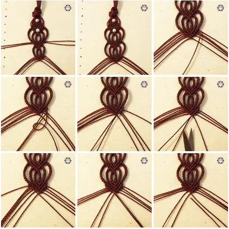 Macrame photo tutorials thumbnails