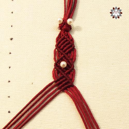 Macramotiv macrame bracelet tutorial DIY knotting